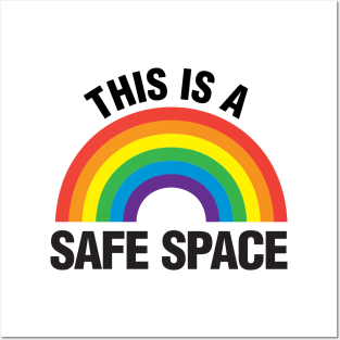 This is a Safe Space design Posters and Art